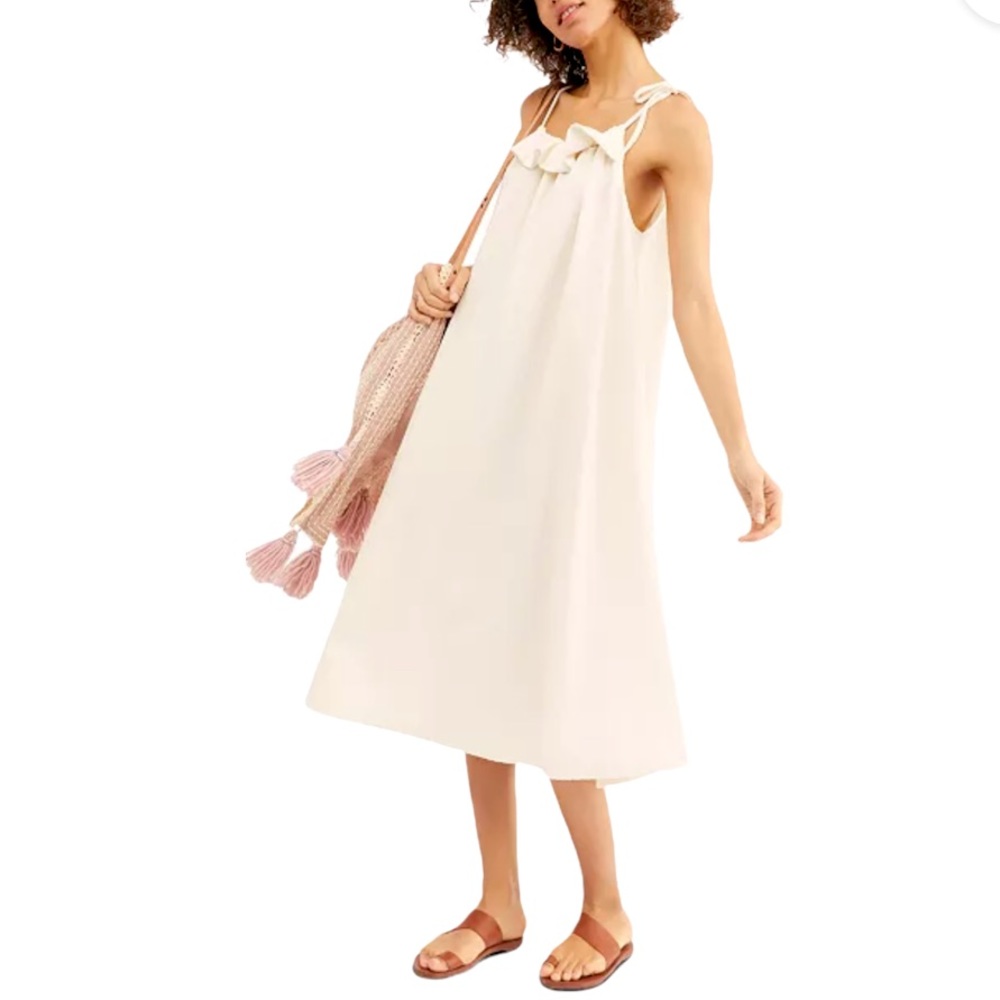 Free People Athens Halter Midi Dress
